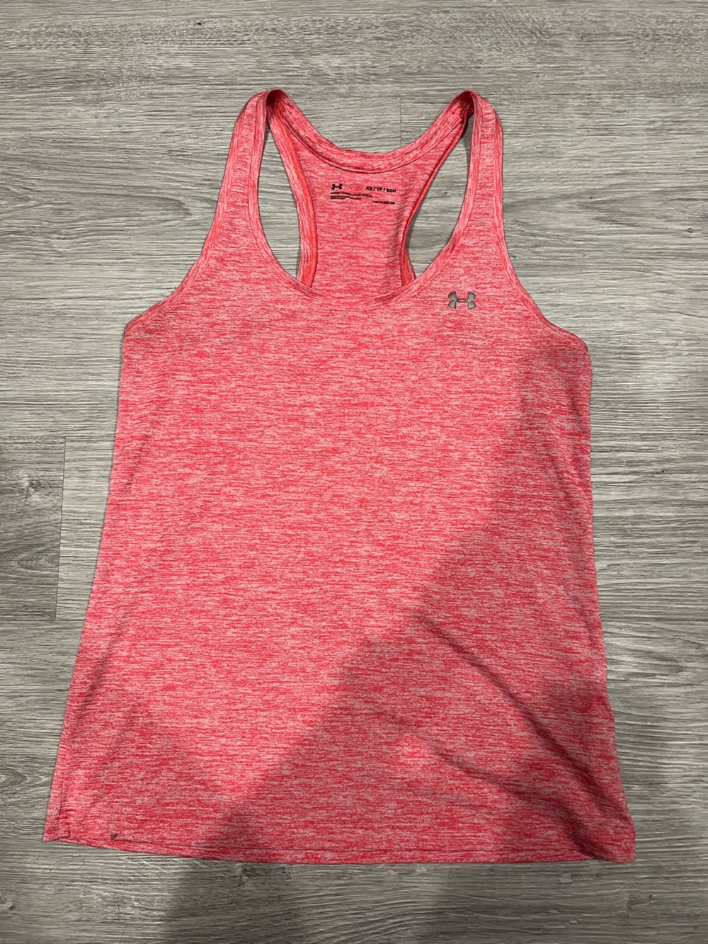 Under Armour Heathered Red Racerback Tank